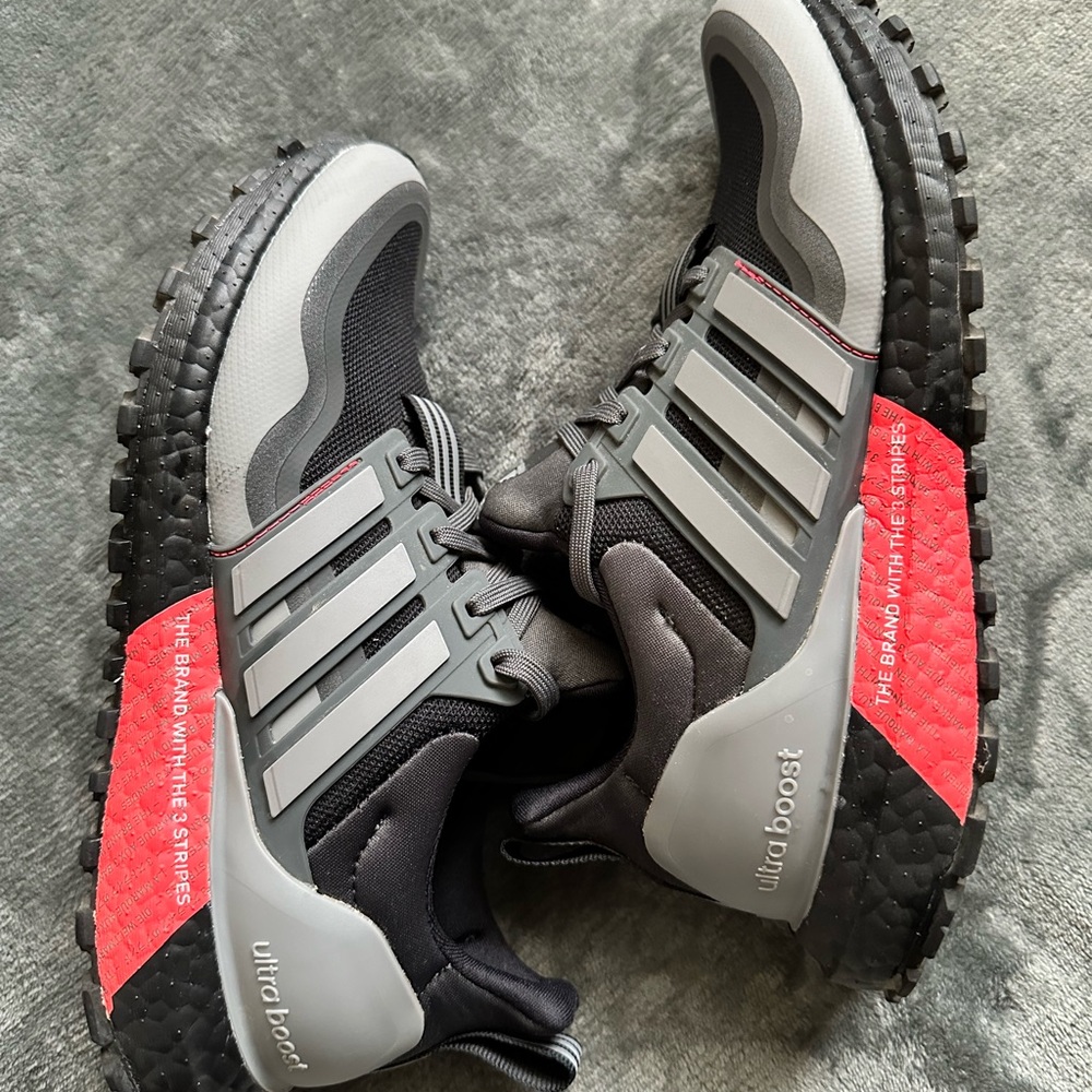 adidas Ultraboost All Terrain Trail Running Shoes, Core Black-grey Three-shock - Picture 8 of 8